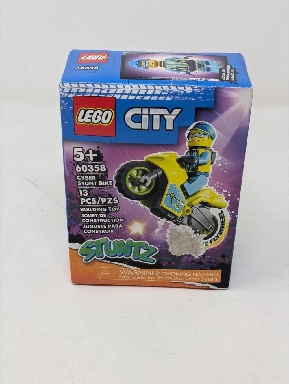 LEGO CITY: Cyber Stunt Bike (60358) New Sealed